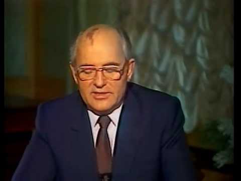 Ronald Reagan, Mikhail Gorbachev 1988 New Years Day Messages