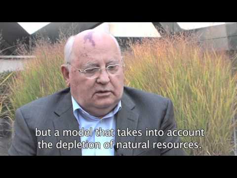 Rio+20: Mikhail Gorbachev on the need for urgent change to save the planet