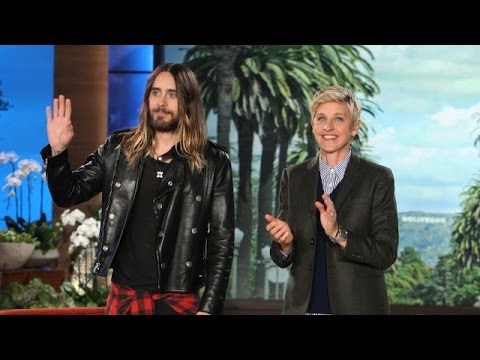 Ellen and Jared Leto Talk Golden Globes