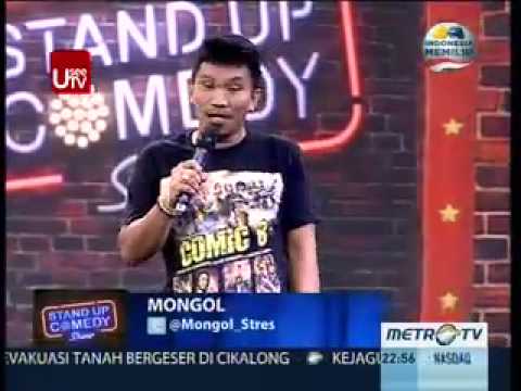 Mongol @ Stand Up Comedy Show MetroTV 28 Januari 2014