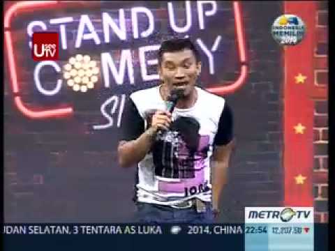 Mongol @ Stand Up Comedy Show MetroTV 21 Desember 2013