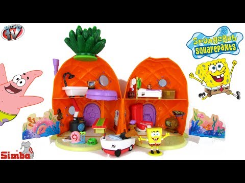 SpongeBob SquarePants Pineapple House Playset Toy Review, Simba Toys