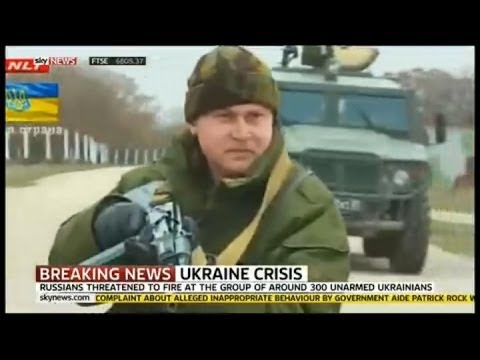 SHOT FIRED- Russians: 'We'll be Shooting Your Legs' vs. Ukrainians: 'America Stands with Us'