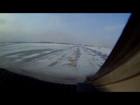 Vnukovo International Airport - Approach and Landing (Cockpit View)