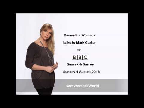 Samantha Womack - BBC Radio Sussex & Surrey - 04/08/2013