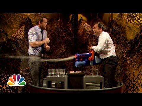 Water War: Ryan Reynolds vs. Jimmy Fallon