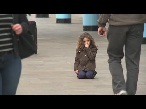 Little Girl Lost: More than 600 people ignore lost child in TV experiment