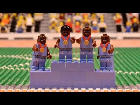 Brick by Brick: Relay: the Bahamas take the Gold in Men's 4x400m