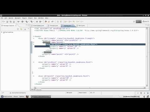 Spring Tutorial 08 - Inner Beans, Aliases and idref