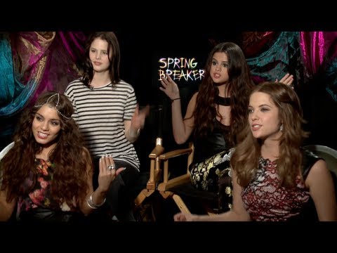 SPRING BREAKERS Interview: Selena Gomez, Vanessa Hudgens, Ashley Benson and Rachel Korine