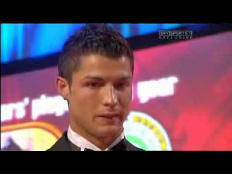 Cristiano Ronaldo PFA Player Of The Year 2007