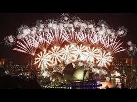 2014 Midnight Fireworks: Sydney, Australia (Full Show HD)