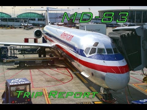 American Airlines MD-80 Experience! First Class and Economy!