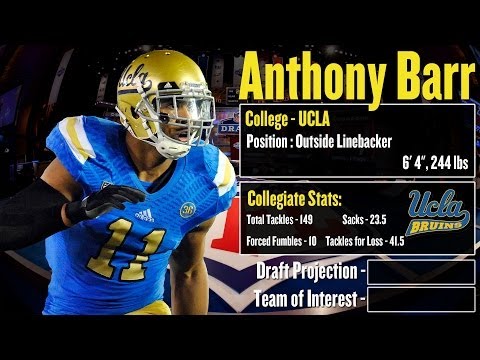 2014 NFL Draft Profile: Anthony Barr - Strengths and Weaknesses + Projection!