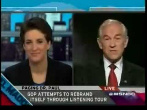 Rachel Maddow Interviews Ron Paul