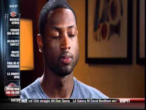 July 08, 2012 - ESPN - Rachel Nichols Interviews Dwyane Wade in Sunday Conversation