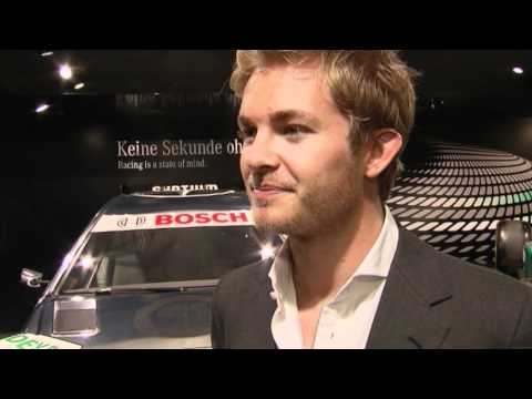 2012 DTM AMG Mercedes C-Coupé - Interview with Nico Rosberg