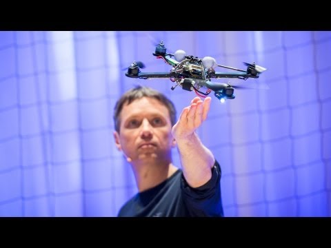 Raffaello D'Andrea: The astounding athletic power of quadcopters