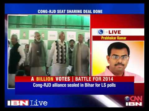 Congress seals alliance with RJD, to contest from 12 seats in Bihar