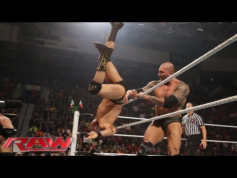 Batista vs. Alberto Del Rio: Raw, Feb. 24, 2014