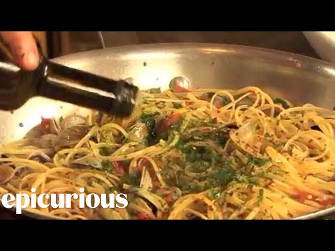 Making Linguine with Clams