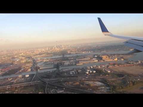 United Airlines - Boeing 757-200 - Landing in Newark Airport - New Jersey - EWR