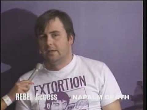 Rebel Access tv interviews Napalm Death