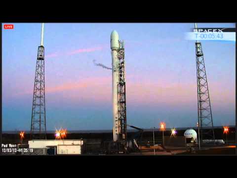 SpaceX Webcast - SES8 Falcon 9 Launch Success!- 3rd Attempt December 3, 2013