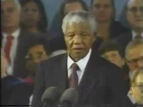 Nelson Mandela Speech, Harvard 1998