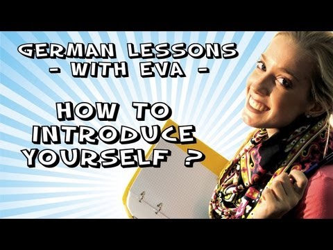 German Lesson 2 - what's your name? where are you from?