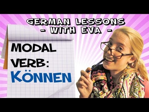 German Lesson 19 - The modal verb: Können