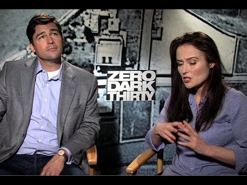 Kyle Chandler & Jennifer Ehle - Zero Dark Thirty Interview (HD)