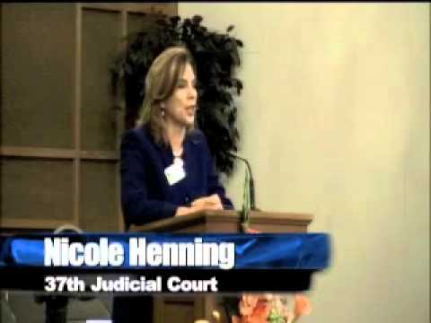 Part 5 Candidate forum:­ District Judge, 37th Judicial District.mp4