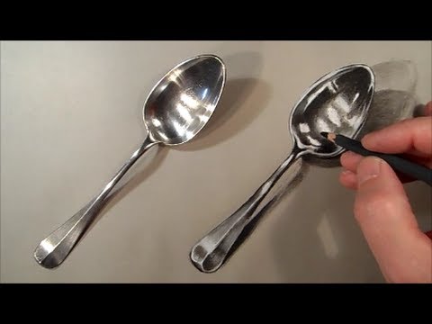 Realism Challenge #1 How to Draw a Spoon