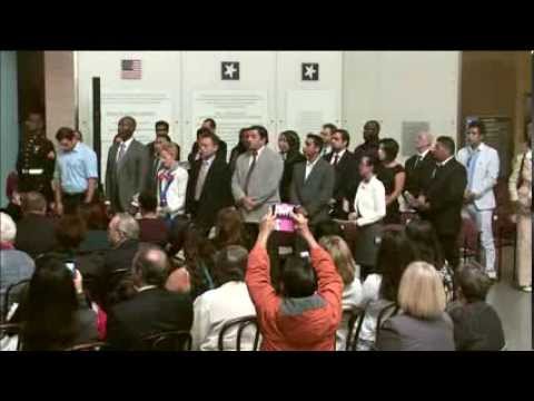 Citizenship Day Naturalization Ceremony at the Smithsonian National Museum of American History