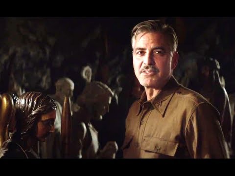 The Monuments Men Official Trailer #2 (HD) George Clooney, Matt Damon