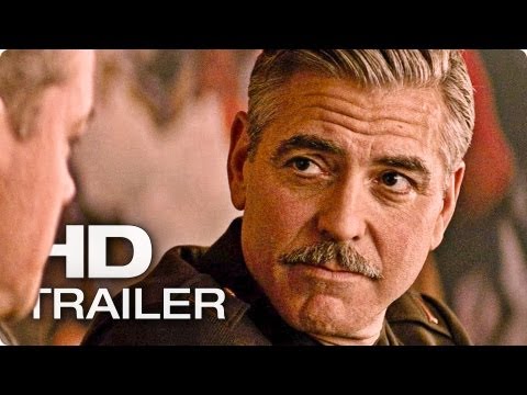 MONUMENTS MEN Trailer Deutsch German | 2014 George Clooney, Matt Damon [HD]