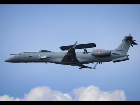 Indian Air Force Embraer ERJ-145 FULL HD