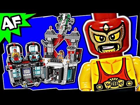 Lego Movie LORD BUSINESS' EVIL LAIR  70809 Animated Building Review