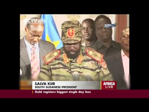 South Sudan's President imposes a curfew in the capital Juba following military clashes