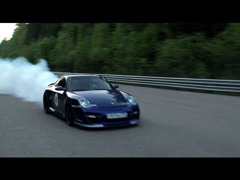 Porsche 911 Turbo (1500 HP) — accident