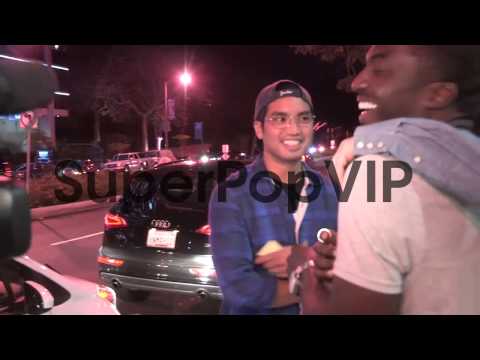 Chad Hugo and DJ MAdcore at Bootsy Bellows in West Hollyw...