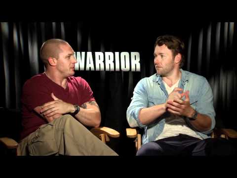 Tom Hardy (Bane), Nick Nolte, Joel Edgerton interview - WARRIOR movie - UFC MMA