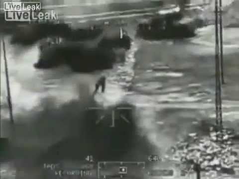 U.S. Army Liquidation of terrorists in Iraq with AH-64 Apache