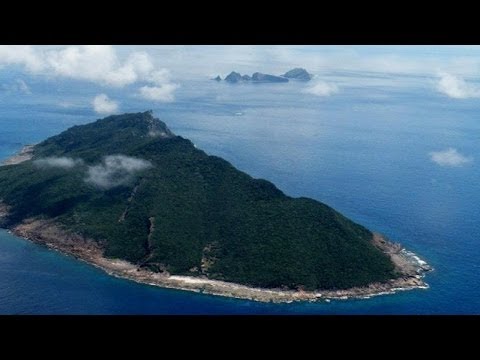 China electronic reconnaissance Plane flys over Diaoyu Senkaku Islands Secret hidden from scene