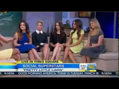 FULL: Pretty Little Liars Interview GMA Sneak Peek 'Pretty Little Liars' Season 4 finale