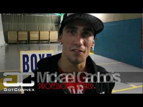 Mikael  Zewski et Mickael Gadbois/ Public training + Interview ! ( Interbox Bute Vs Grachev )