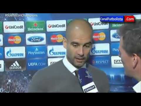 Reacciones Pep Guardiola | Real Madrid 1-0 Bayern Munich 2014