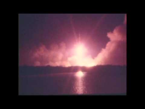 APOLLO 17, terrific launch LIVE, natural sound, Dan Beaumont film, Dec. 7,1972, HD