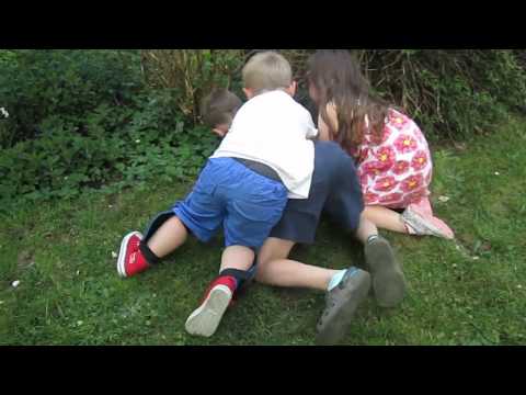 Evie, Jonah & Ben's Easter Sunday rugby match